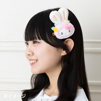 Sanrio｜Puffy Ear Rabbit Club Puppy Eyes Big Mascot Hair Clip｜130×60×45mm approx.