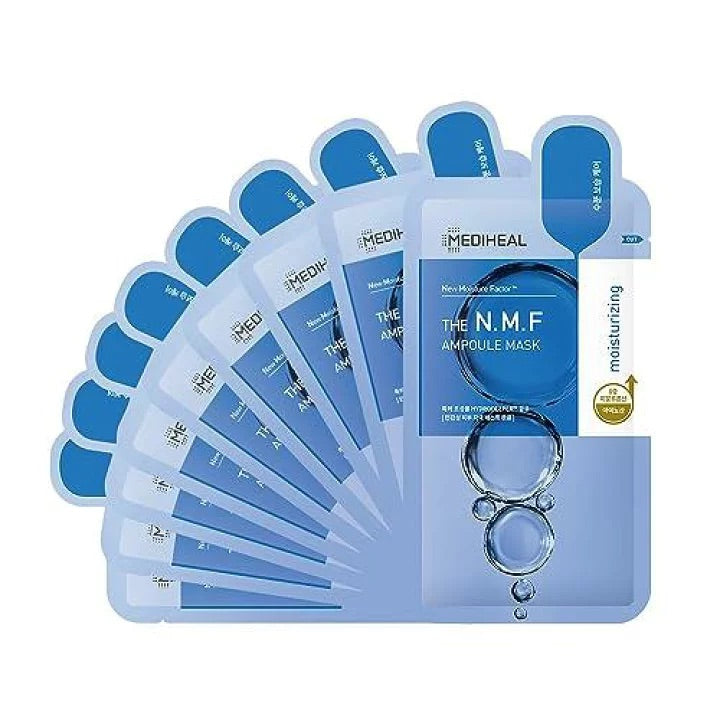 MEDIHEAL｜韩国NMF Ampoule Mask超补水水库面膜｜10片