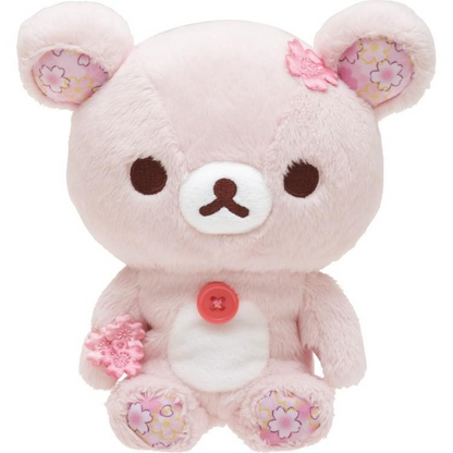 Rilakkuma｜Sakura Collectible Cherry Blossom Sitting Plush Dolls/Plush Toy｜160×150×90mm approx.✔️