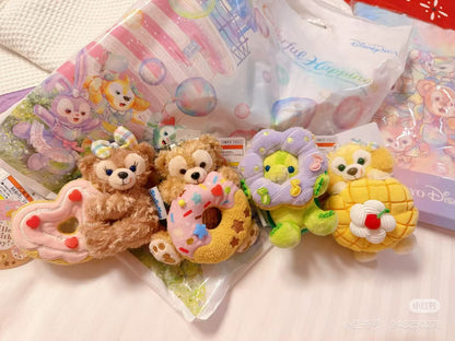 【limit 1】Disney｜Duffy and Friends Donut Mascot Holder /Plush Keychain