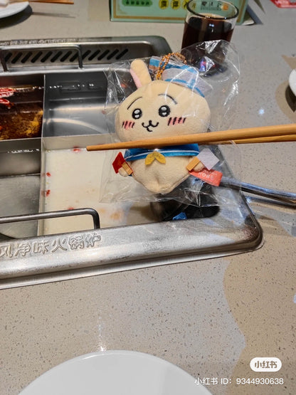 Chiikawa 吉伊卡哇｜京都新选组限定毛绒挂件｜約H90×W180ｍｍ