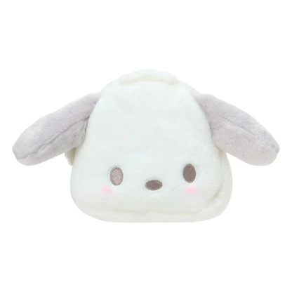 Sanrio｜Nap on Fluffy White Cloud Face-shaped Pouch 15×2.5×11.5cm approx.