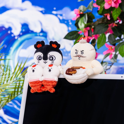 chiikawa｜Movie "Chiikawa" Hanging Plush for desktop Siren｜H140 × W90 × D105 mm approx.