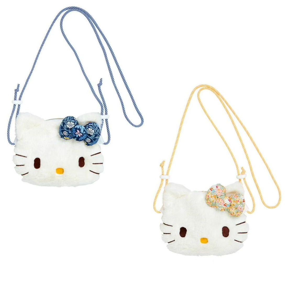 Hello kitty｜Liberty Fabrics Plush Sacoche｜20×4×16cm approx.