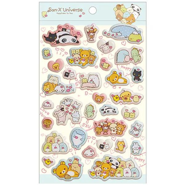 Sanx｜Universe Heart Squishy Sticker｜195×115mm approx.