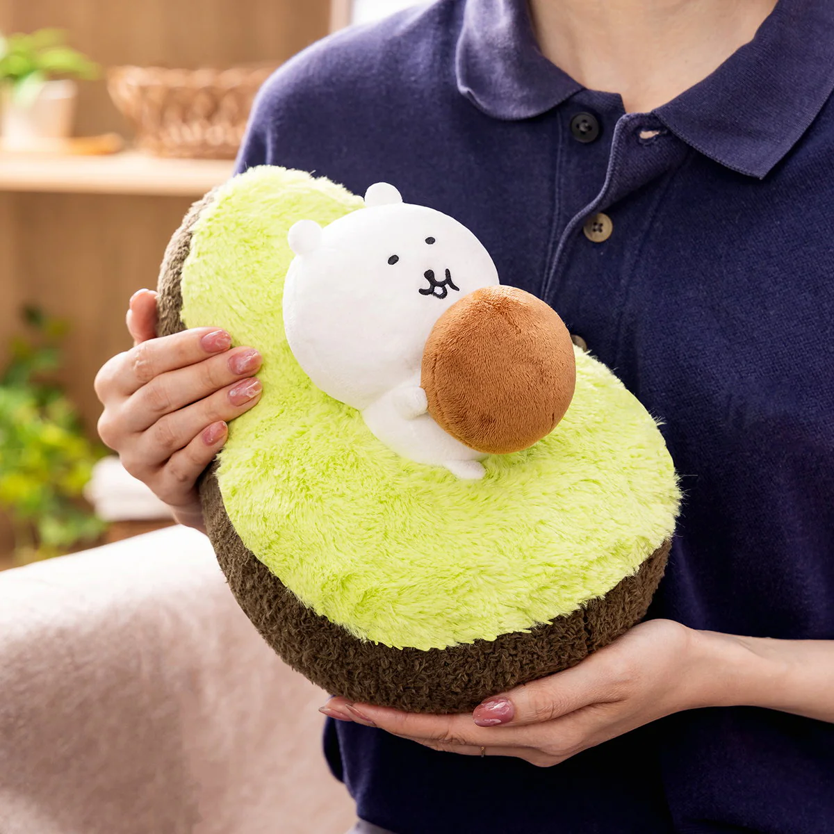 Nagano｜Characters Avocado Plush Dolls/Plush Toy｜H260×W190×D230mm approx.