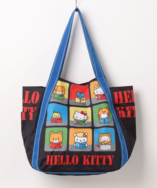 Hello kitty｜Balloon Tote Bag Black｜52 x 34 x 24 cm approx.