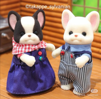 【limit 1】SylvanianFamilies｜French Bulldog Family Set