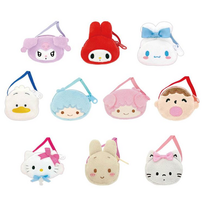 Sanrio｜Characters Plush Toy Pochette mystery bag/blind box/All 10 types｜1pcs