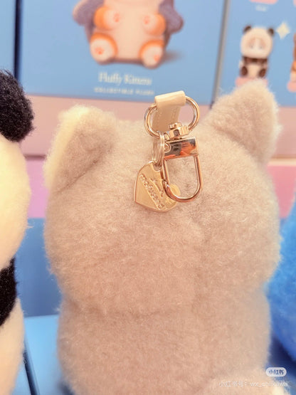 【limit 2】Mofusand｜Kiramekko Fluffy Kittens Plush Keychain mystery bag/blind box/All 6 types｜1pcs