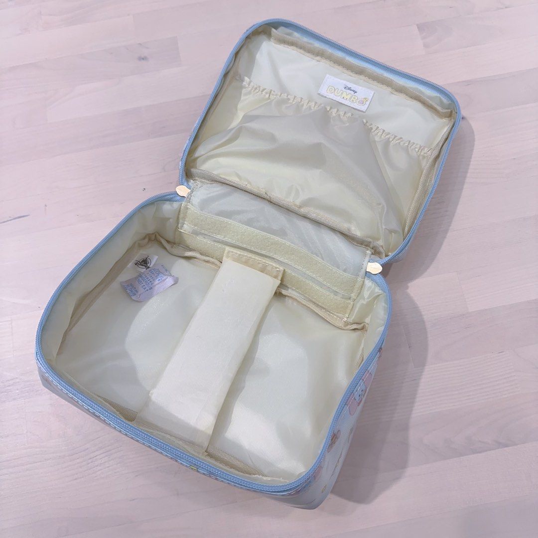 Disney｜Dumbo小飞象大容量便携手柄防水化妆包｜约H18 × W24 × D9cm