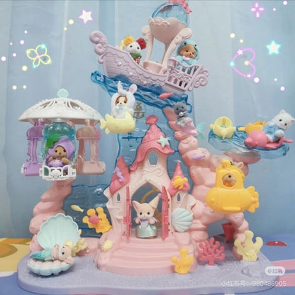 【限时折扣】SylvanianFamilies森贝儿家族｜Baby Mermaid Castle 美人鱼奇幻城堡系列套组/玩具/过家家5701