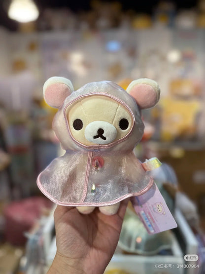 Rilakkuma｜Rainy Day to Sunny Raincoat Plush Dolls/Plush Toy｜120×150×110mm approx