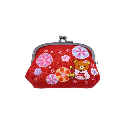 Rilakkuma轻松熊｜茶房限定大款口金包｜约W120×H90(mm)