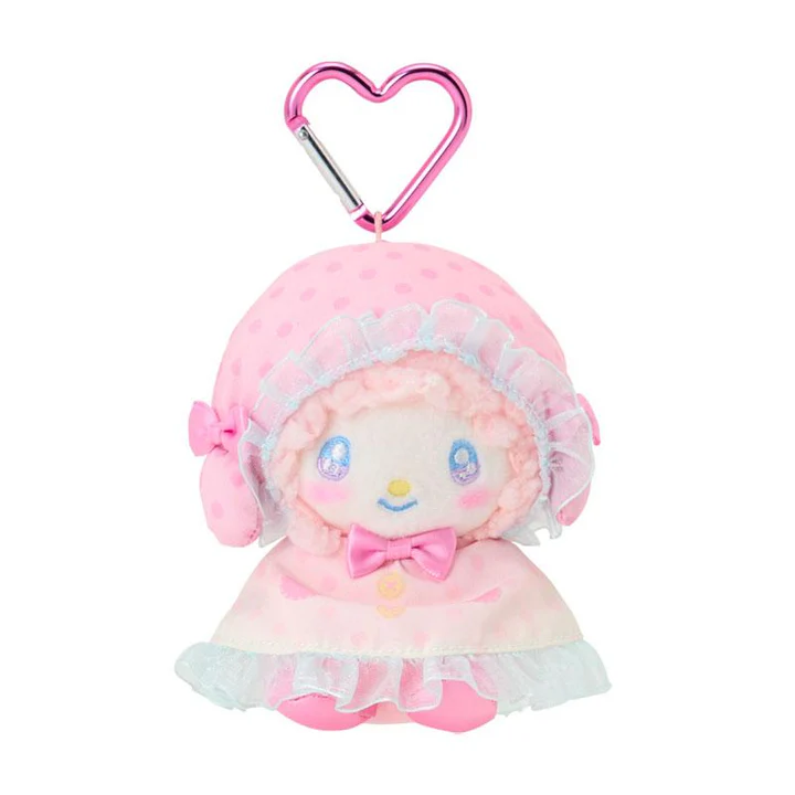 Sanrio｜Sweet Rain Collection Raincoat Mascot Holder /Plush Keychain｜9×7.5×13cm approx.
