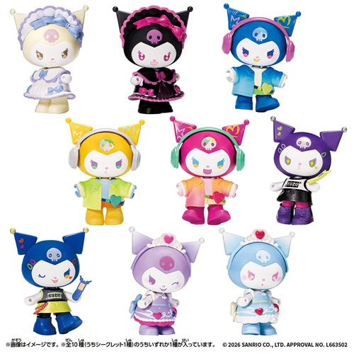 Sanrio｜Character Kuromi Kawaii Closet Series Vol.2 mystery bag/blind box/All 9 types｜1pcs