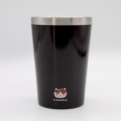 Sanrio｜Hello Kitty Leopard Pop Stainless Steel Tumbler Suntan｜9.5 x 9.0 x 13.0cm  approx.