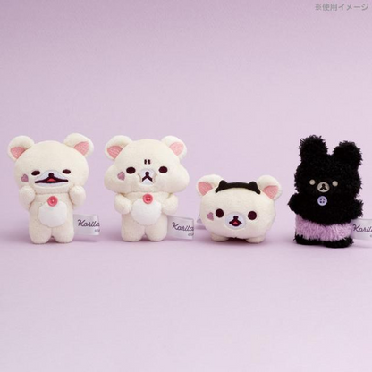 Rilakkuma｜San-X Tenori Plush (SS) 4pcs Set - Rilakkuma : Korilakkuma&