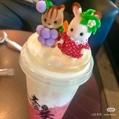 【还有补货，限购1】SylvanianFamilies森贝儿家族｜Baby Trio Fruit Set Doll Calico Critters Epoch 水果变装宝宝套盒/葡萄草莓橘子