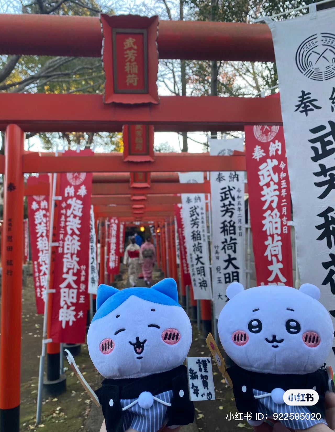 Chiikawa 吉伊卡哇｜正月新年系列玩偶/公仔｜约H145×W155×D90mm