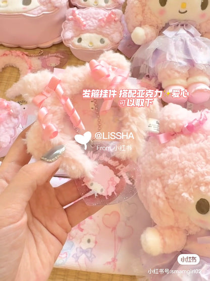 【limit 1】Sanrio｜My Sweet Piano Dreamy birthday Headband Mascot Holder/Keychain｜W10 x D2 x H9cm approx.