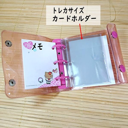 Sanrio｜Compact Mini Binder Book Seal Sticker Binder｜103 x 95 x 22 (mm) approx.