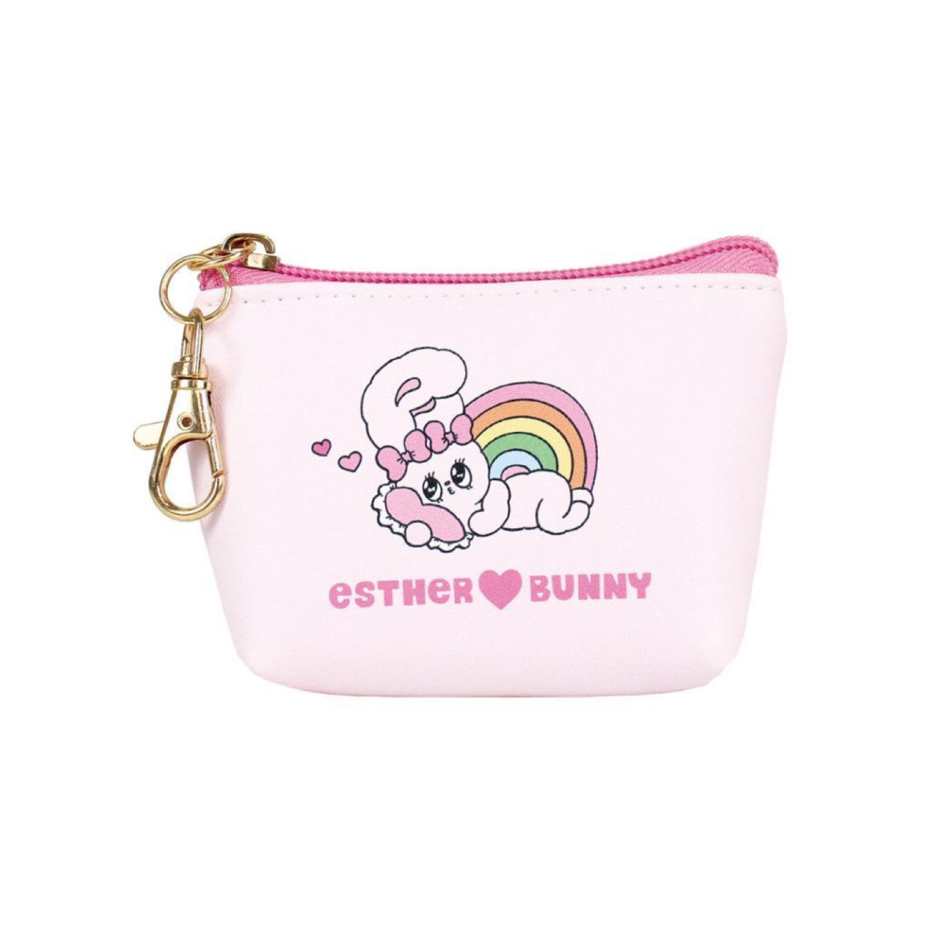 Esther Bunny｜Triangular Mini Pouch｜70×110×55mm approx.