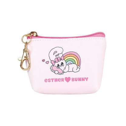 Esther Bunny｜Triangular Mini Pouch｜70×110×55mm approx.