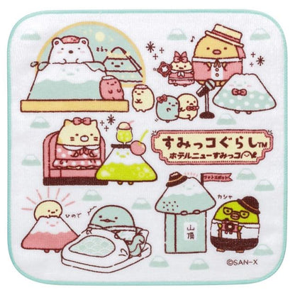 Sumikko gurashi角落生物｜全体不同系列可爱角色小方巾/小手帕｜210×210mm