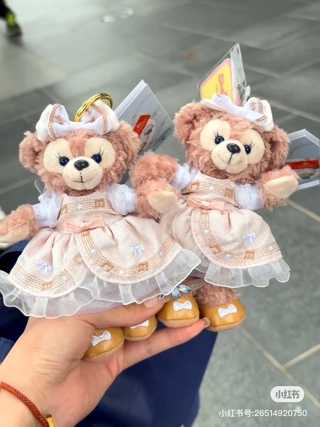 Disney SH｜Mascot Holder /Plush Keychain 星梦旋律音乐节系列毛绒玩偶挂件/包挂｜approx.