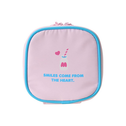 Sanrio｜Square Pouch - New Life 2025｜12.5×6×12.7cm approx.