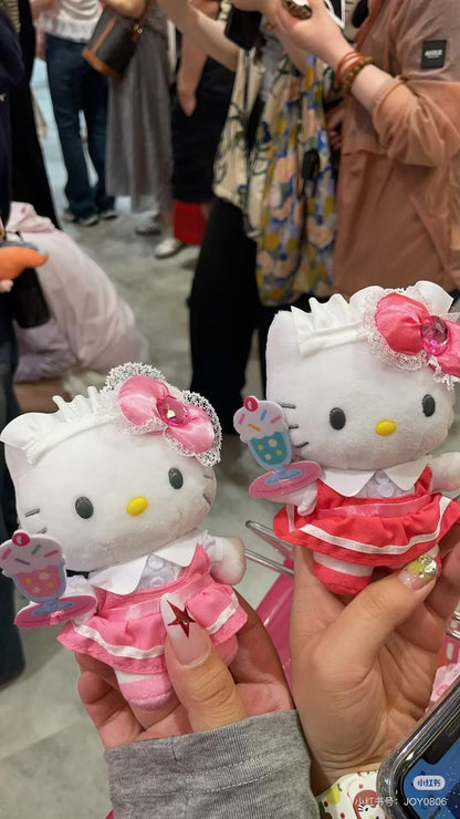 Hello kitty｜Lolita Fashion Mascot Holder /Plush Keychain｜H120 x W85 x D65mm approx.