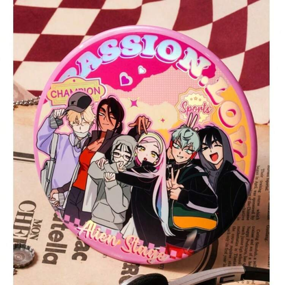 Alien Stage｜Instant Noodle Lid Clip Badge