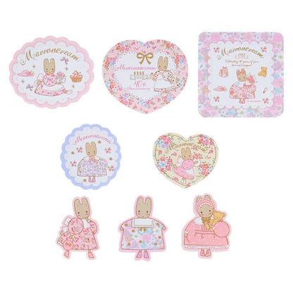Sanrio｜Marron Cream 40th anniversary Sticker Set｜16 piece