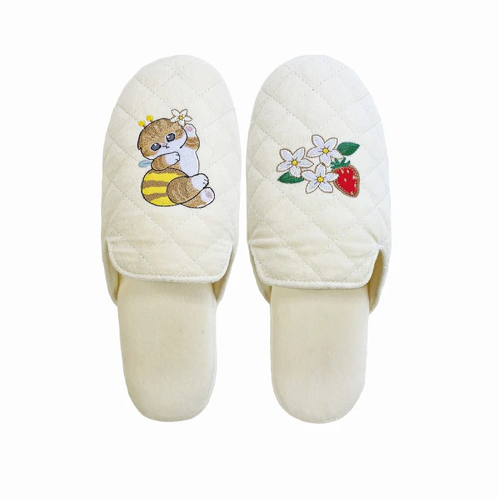 Mofusand｜Room Slippers - Shark Cat Nyan｜Free size (up to 24cm approx. )✔️