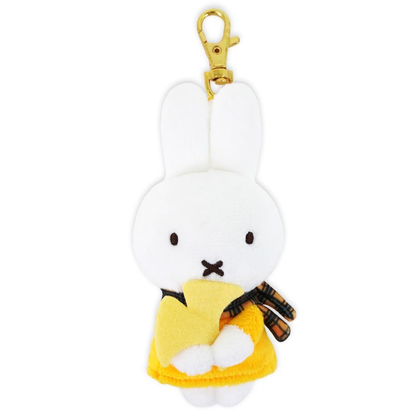 Miffy｜ Limited Edition Kimono Autumn Leaves Chokkorisan Mascot Holder /Plush Keychain｜H12 x W6 x D4cm approx.