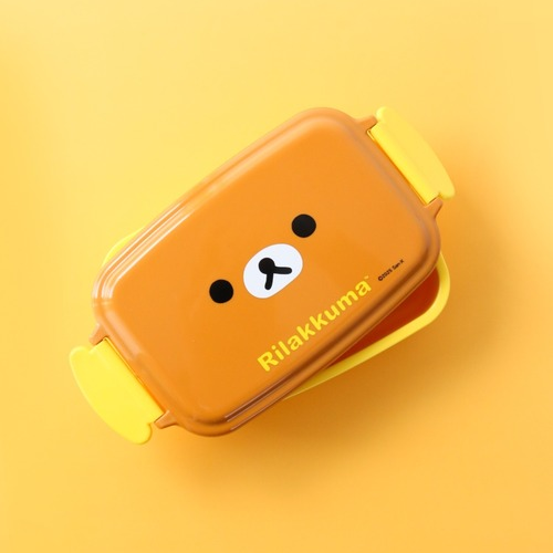 Rilakkuma｜Bento Lunch box(with divider)｜169 x 104 x H58 mm approx.