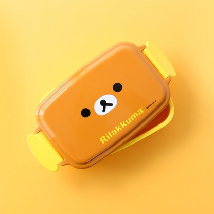Rilakkuma｜Bento Lunch box(with divider)｜169 x 104 x H58 mm approx.