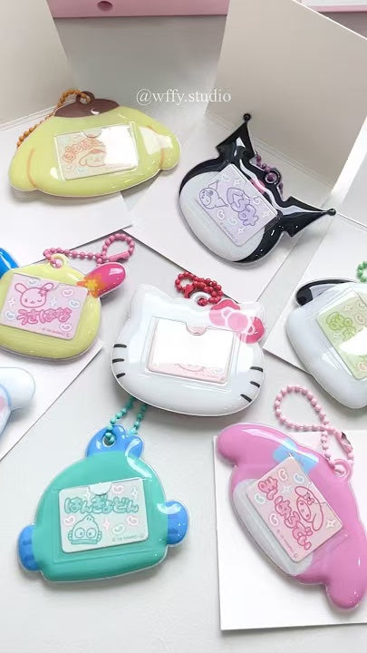 Sanrio｜ Characters Trading Name Badge Keychain mystery bag/blind box/All 8 types｜1pcs