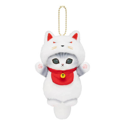 Mofusand｜Kyoto Mascot Holder /Plush Keychain｜160×95×135mm approx.