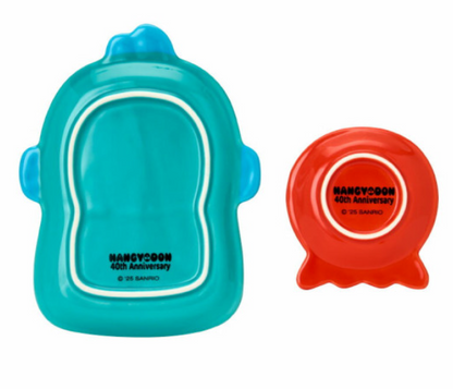 Sanrio｜Hangyodon 40th Anniversary Happy Life Plate Set｜12.5×1.5×16cm approx.