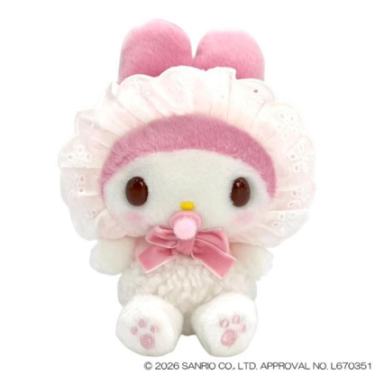 Sanrio｜Baby Fluffy Plush Dolls/Plush Toy｜17×17×10cm approx.
