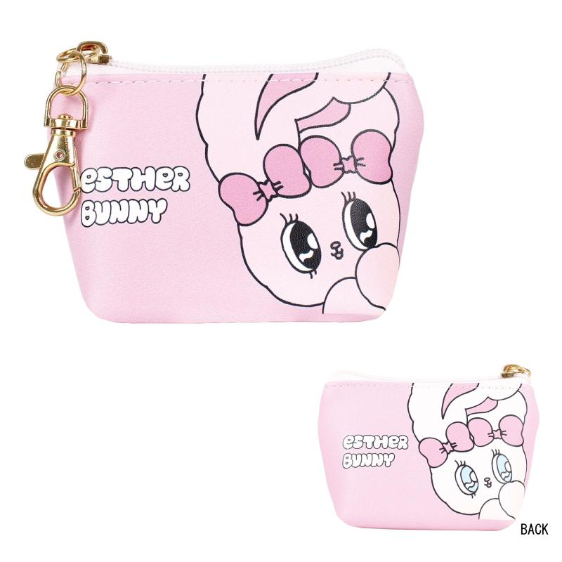 Esther Bunny｜Mini Pouch/ Makeup Pouch｜H70 x W110 x D55mm approx.