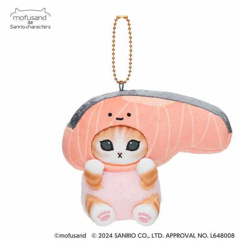 Mofusand｜Sanrio Mascot Holder /Plush Keychain｜100×130×90mm approx.