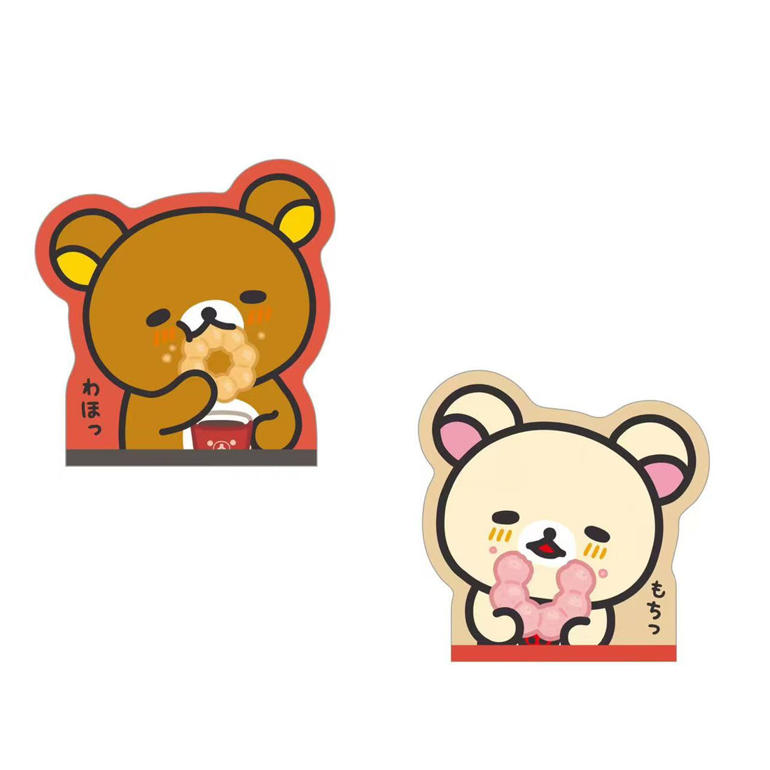 Rilakkuma｜Mister Donut Mini Notepad｜60 sheets