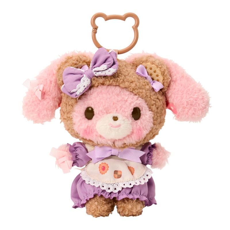 Sanrio｜Cookie Fluffy Bear Mascot Holder /Plush Keychain｜9.5×6×13cm approx.