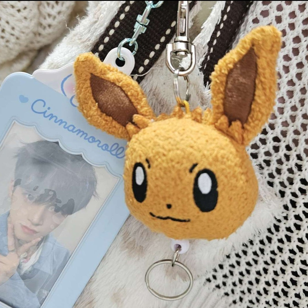 Pikachu｜Character Fancy Division Reel Mascot Holder /Plush Keychain｜W9×H13.2×D3cm approx.