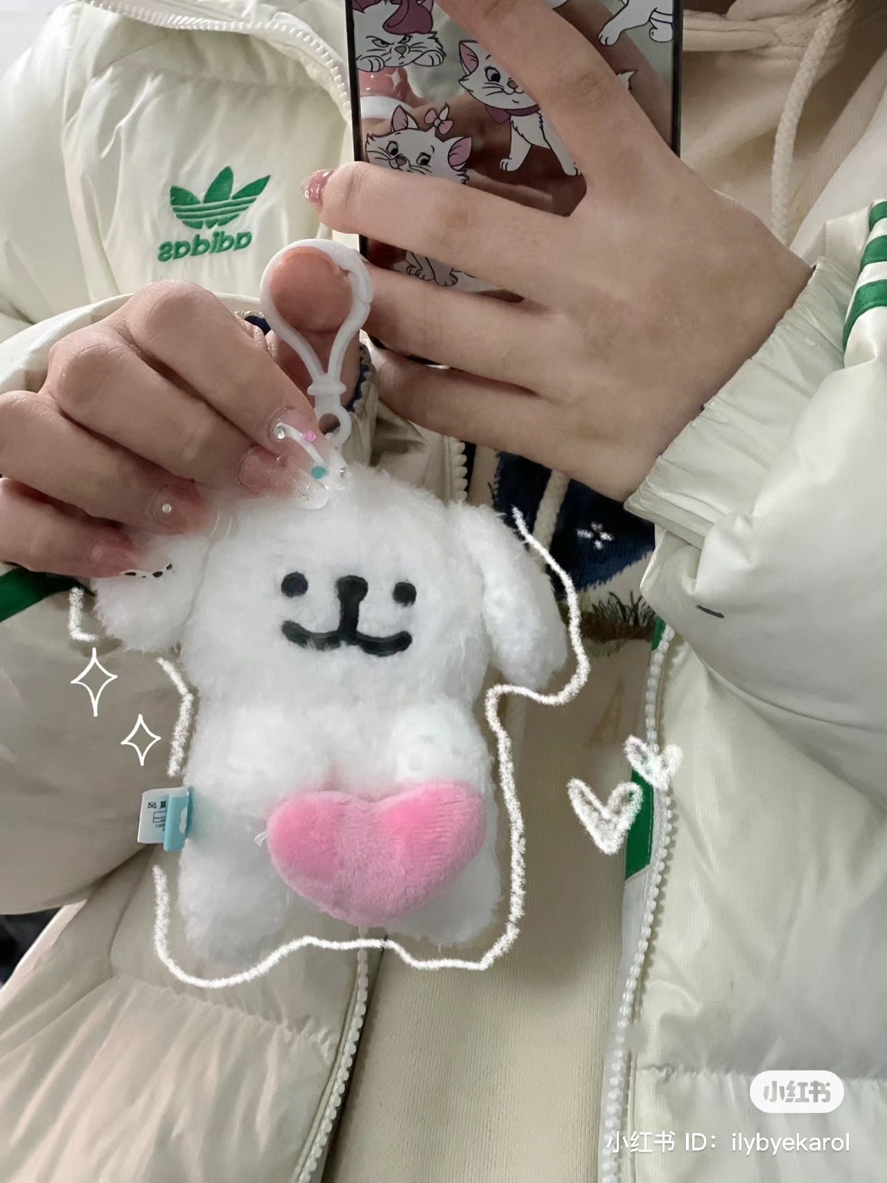 【合集】Maltese｜韩版马尔济斯线条小狗挂件/包挂