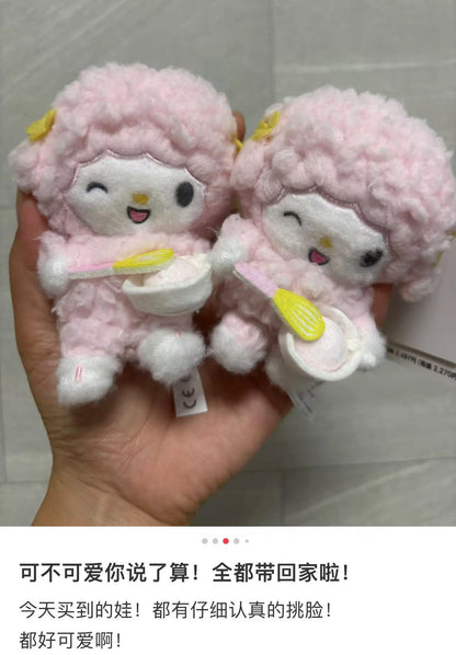 Sanrio｜Netflix Original Anime My Melody &amp; Kuromi Collection Mascot Holder /Plush Keychain｜W8.5 x D6 x H10cm approx.