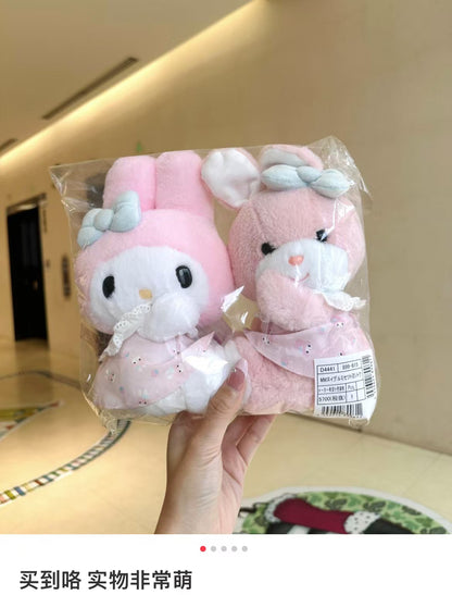 Sanrio｜Hello Kitty Yoshitoku Retro Plush Collection Plush Set｜27.0 x 19.0 x 10.8cm approx.
